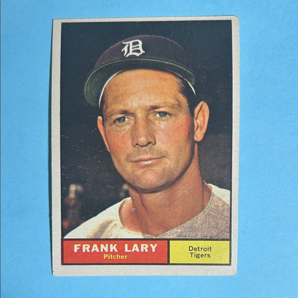 1969 Topps Frank Lary Detroit Tigers Baseball Card #243